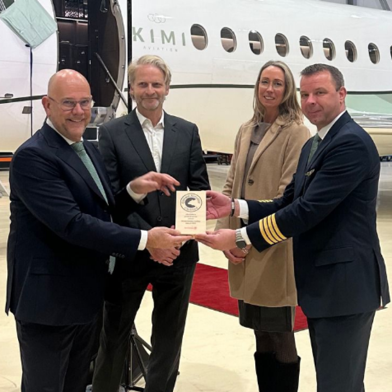 More sustainable flying on the highest level